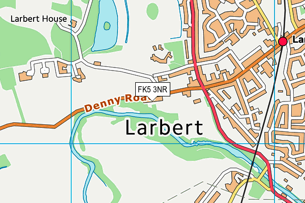 FK5 3NR map - OS VectorMap District (Ordnance Survey)