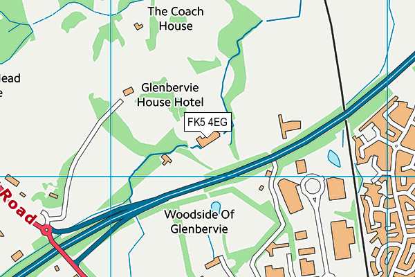 FK5 4EG map - OS VectorMap District (Ordnance Survey)