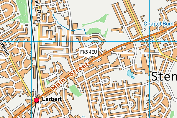 FK5 4EU map - OS VectorMap District (Ordnance Survey)