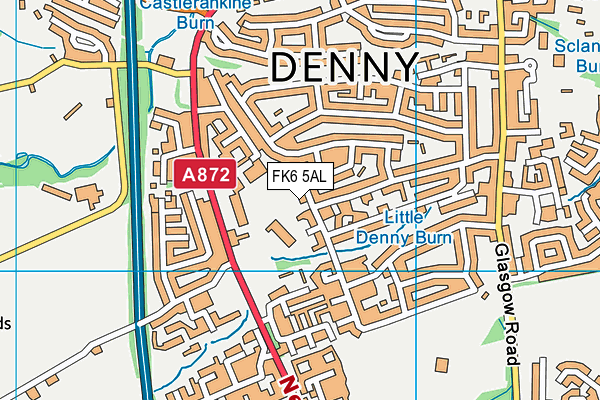 FK6 5AL map - OS VectorMap District (Ordnance Survey)