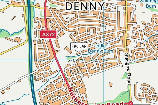 FK6 5AN map - OS VectorMap District (Ordnance Survey)