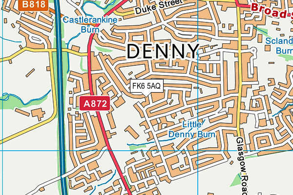 FK6 5AQ map - OS VectorMap District (Ordnance Survey)