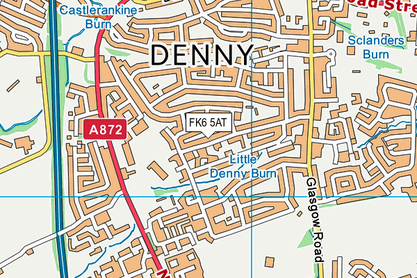 FK6 5AT map - OS VectorMap District (Ordnance Survey)