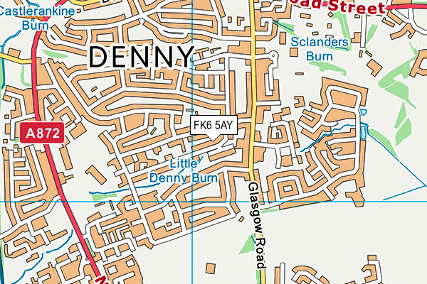 FK6 5AY map - OS VectorMap District (Ordnance Survey)