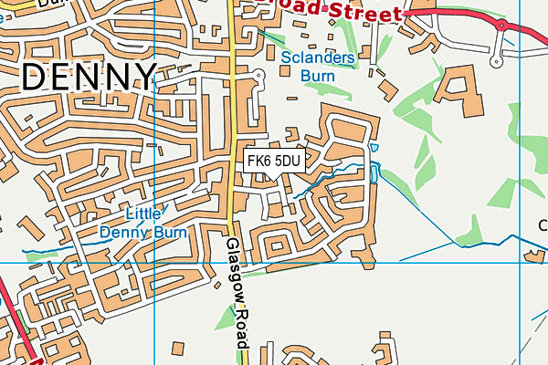 FK6 5DU map - OS VectorMap District (Ordnance Survey)