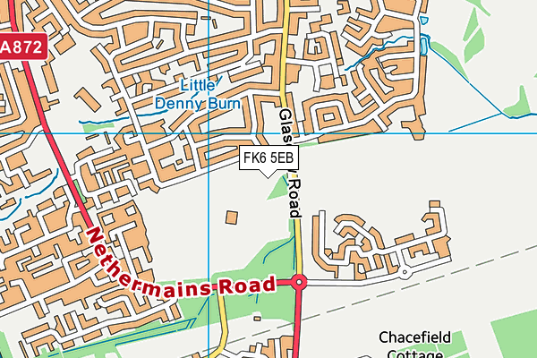 FK6 5EB map - OS VectorMap District (Ordnance Survey)