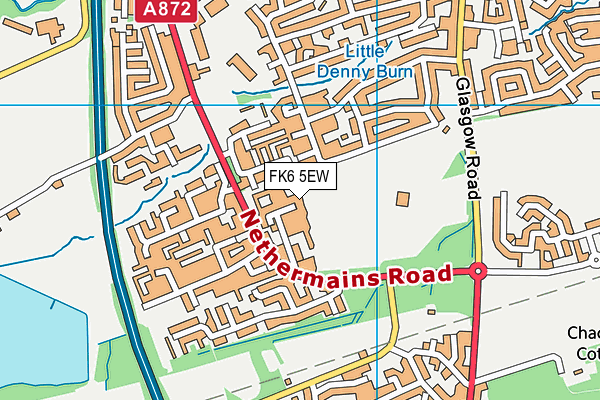 FK6 5EW map - OS VectorMap District (Ordnance Survey)