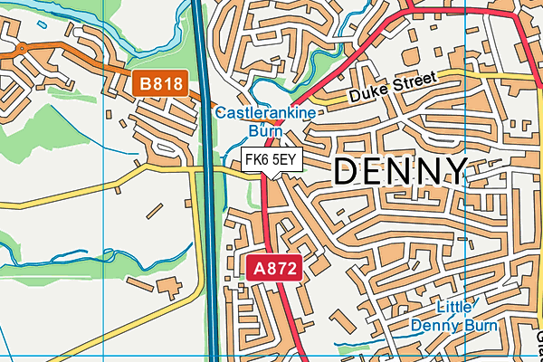 FK6 5EY map - OS VectorMap District (Ordnance Survey)