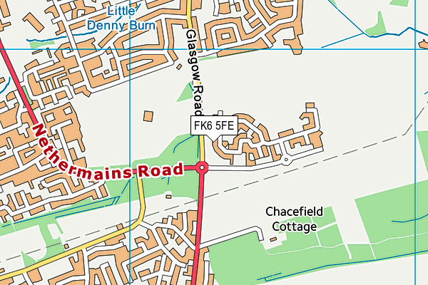 FK6 5FE map - OS VectorMap District (Ordnance Survey)