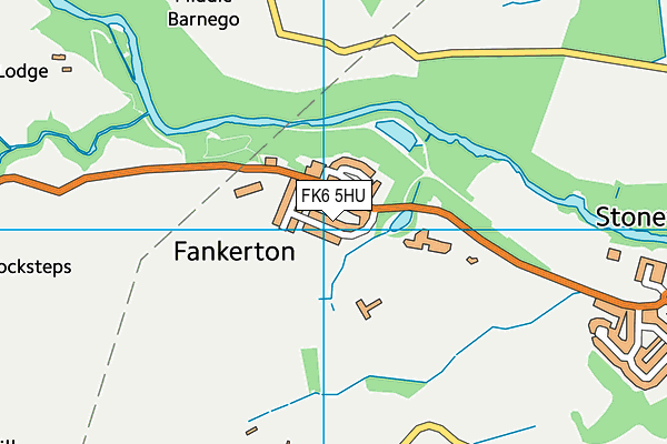 FK6 5HU map - OS VectorMap District (Ordnance Survey)