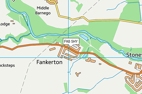 FK6 5HY map - OS VectorMap District (Ordnance Survey)