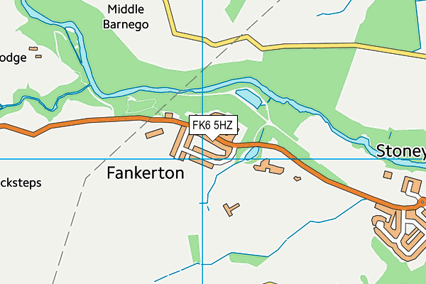 FK6 5HZ map - OS VectorMap District (Ordnance Survey)