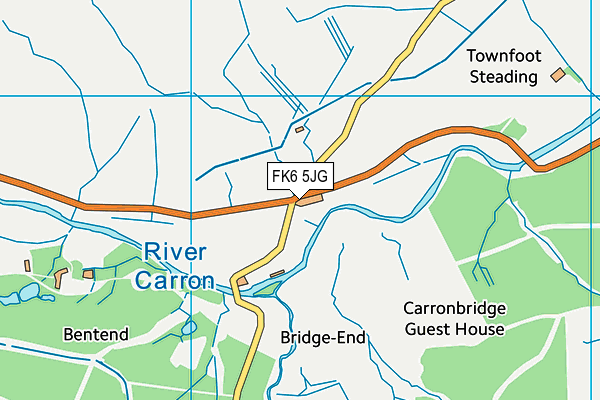 FK6 5JG map - OS VectorMap District (Ordnance Survey)