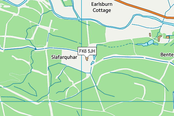 FK6 5JH map - OS VectorMap District (Ordnance Survey)