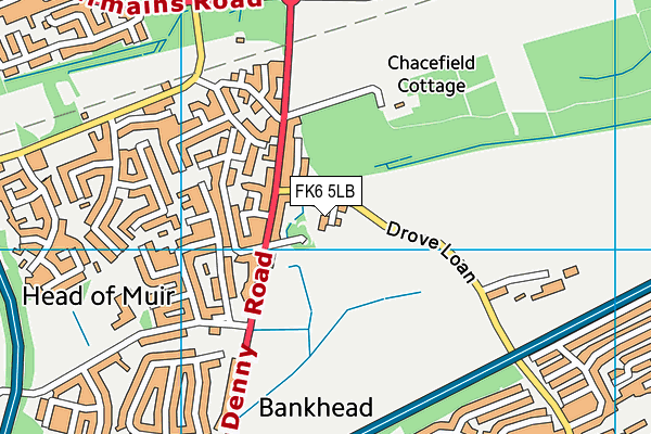 FK6 5LB map - OS VectorMap District (Ordnance Survey)