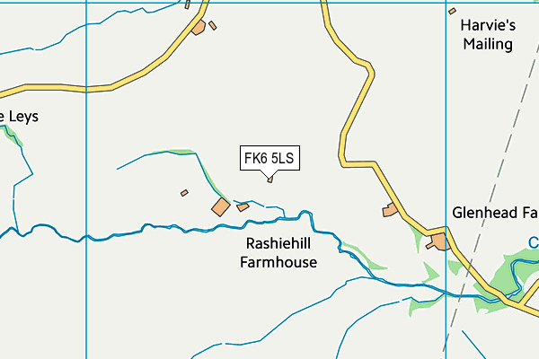 FK6 5LS map - OS VectorMap District (Ordnance Survey)