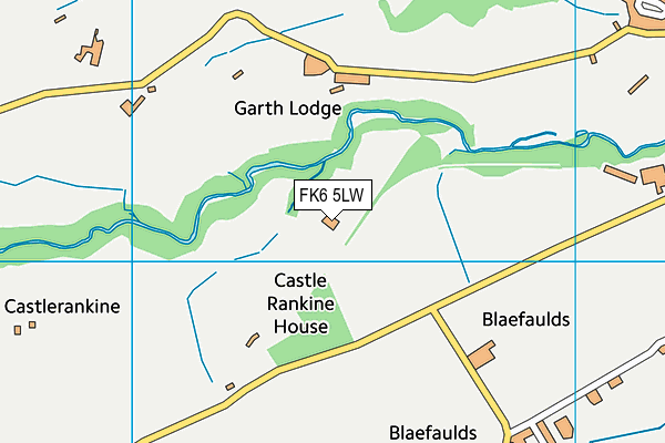 FK6 5LW map - OS VectorMap District (Ordnance Survey)