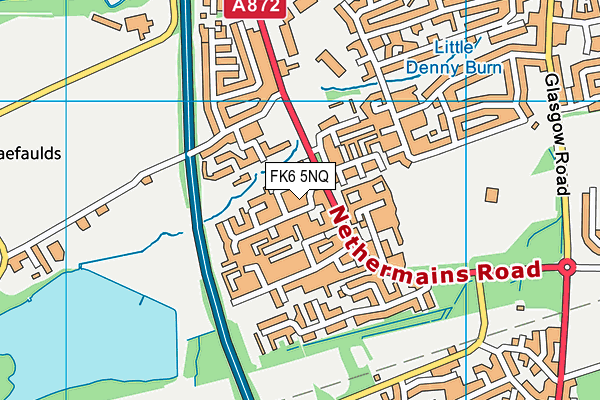 FK6 5NQ map - OS VectorMap District (Ordnance Survey)