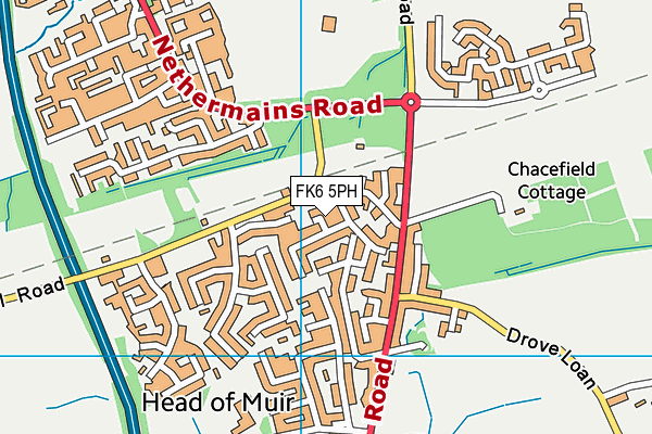 FK6 5PH map - OS VectorMap District (Ordnance Survey)