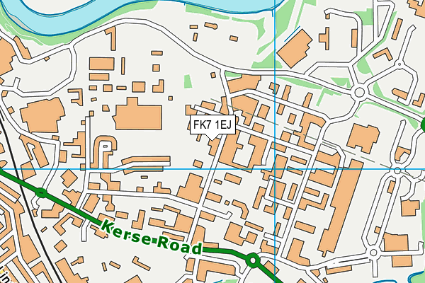 FK7 1EJ map - OS VectorMap District (Ordnance Survey)
