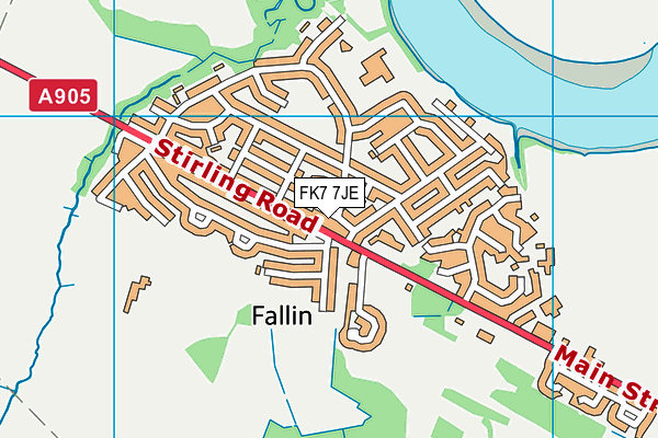 Map of STIRLING FAST FOOD LTD at district scale