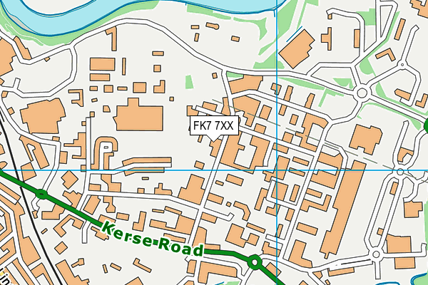 FK7 7XX map - OS VectorMap District (Ordnance Survey)