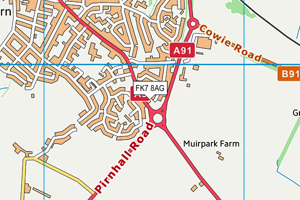 Map of COWGATE LIMITED at district scale