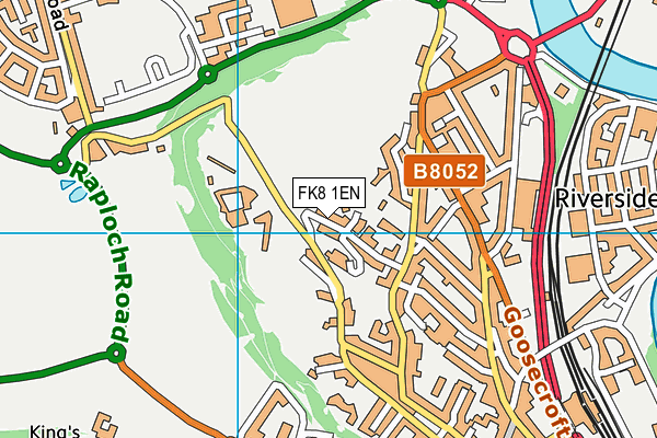 FK8 1EN map - OS VectorMap District (Ordnance Survey)