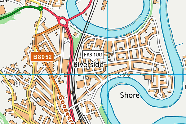 FK8 1UG map - OS VectorMap District (Ordnance Survey)