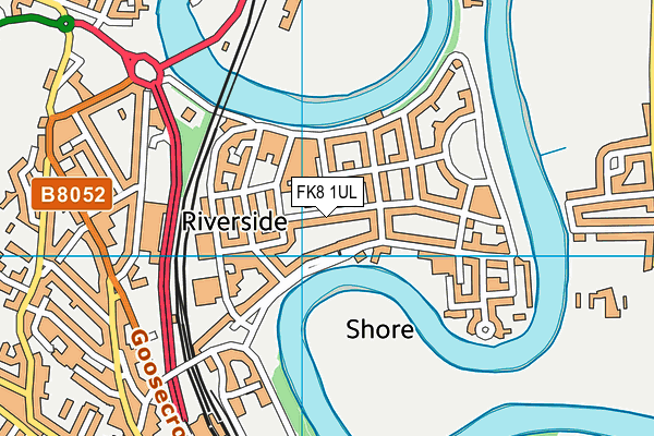 FK8 1UL map - OS VectorMap District (Ordnance Survey)