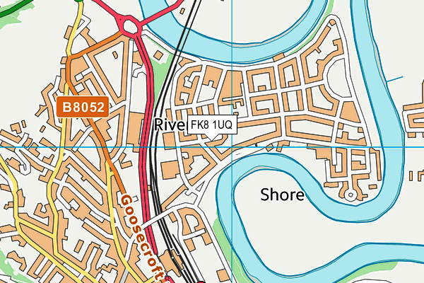 FK8 1UQ map - OS VectorMap District (Ordnance Survey)