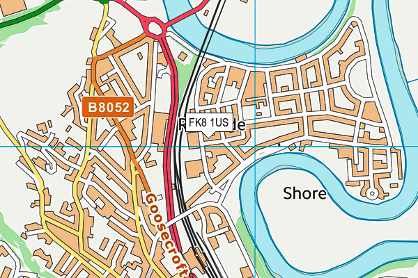 FK8 1US map - OS VectorMap District (Ordnance Survey)