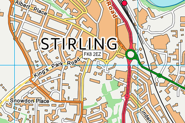 Map of STIRLING ALBA CABS LIMITED at district scale
