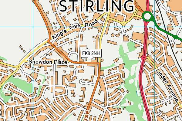 FK8 2NH map - OS VectorMap District (Ordnance Survey)