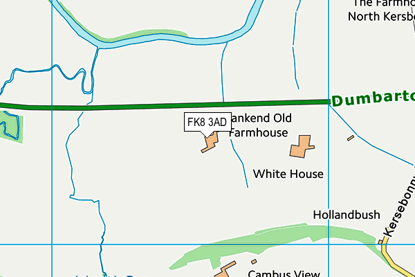 FK8 3AD map - OS VectorMap District (Ordnance Survey)