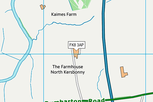 FK8 3AP map - OS VectorMap District (Ordnance Survey)