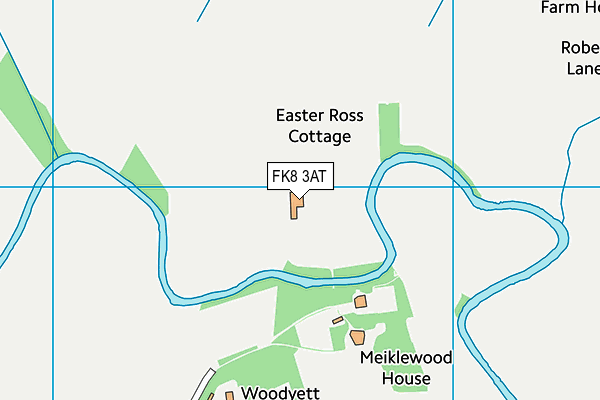 FK8 3AT map - OS VectorMap District (Ordnance Survey)