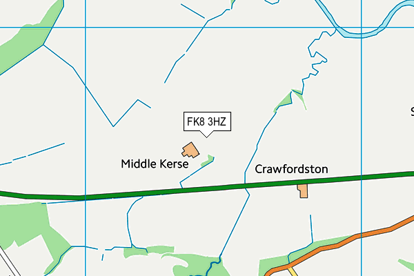 FK8 3HZ map - OS VectorMap District (Ordnance Survey)