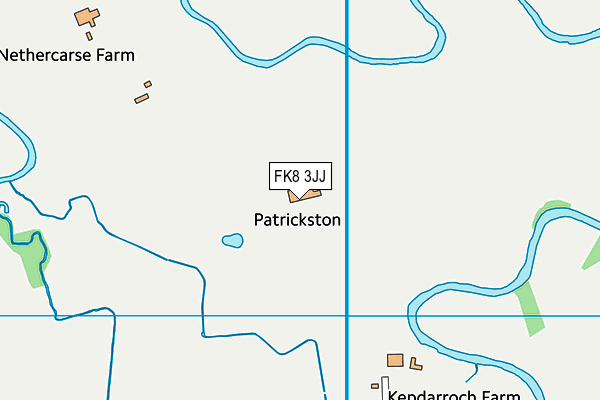 FK8 3JJ map - OS VectorMap District (Ordnance Survey)