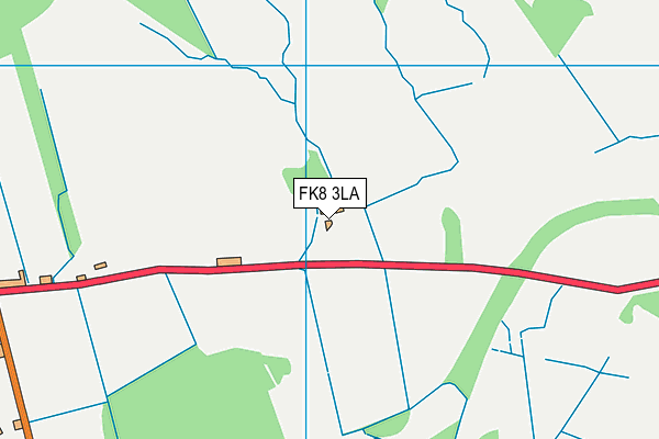 FK8 3LA map - OS VectorMap District (Ordnance Survey)