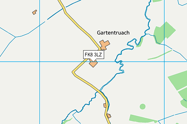 FK8 3LZ map - OS VectorMap District (Ordnance Survey)