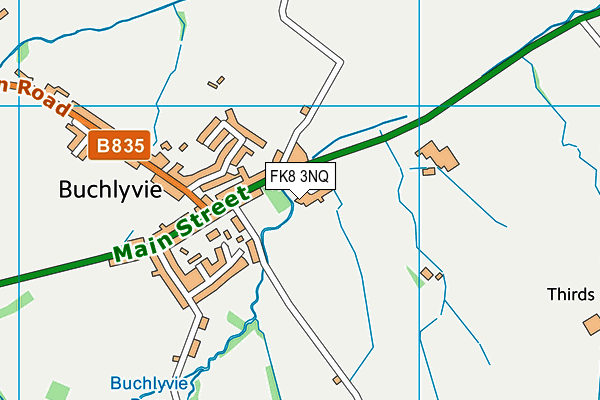 FK8 3NQ map - OS VectorMap District (Ordnance Survey)