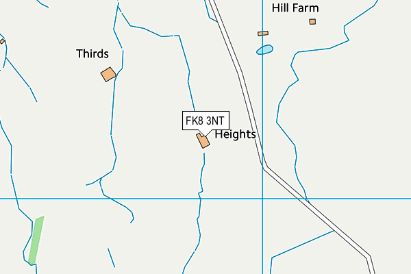 FK8 3NT map - OS VectorMap District (Ordnance Survey)