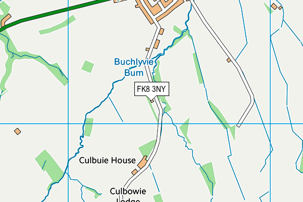 FK8 3NY map - OS VectorMap District (Ordnance Survey)