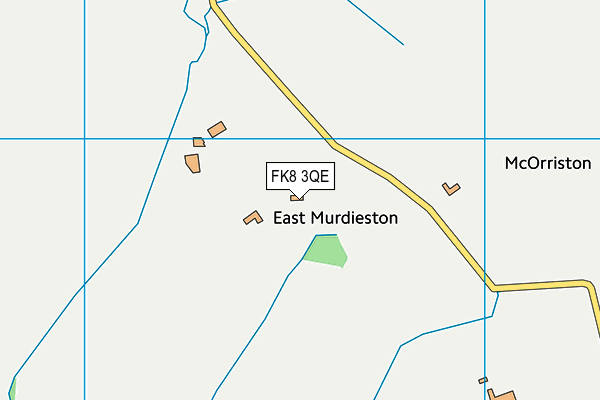 FK8 3QE map - OS VectorMap District (Ordnance Survey)