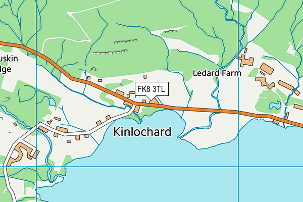 FK8 3TL map - OS VectorMap District (Ordnance Survey)