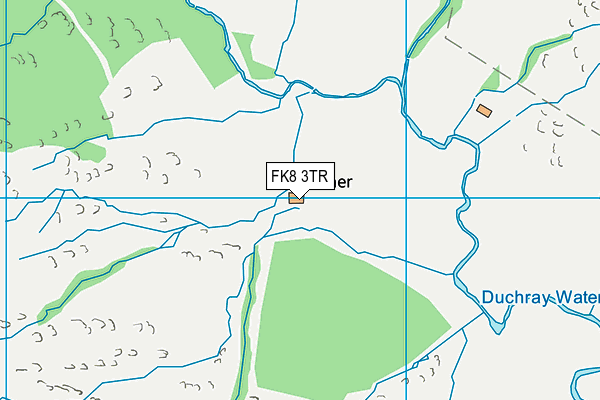 FK8 3TR map - OS VectorMap District (Ordnance Survey)