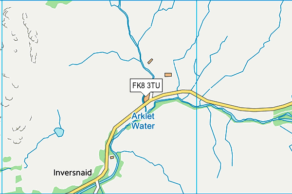 FK8 3TU map - OS VectorMap District (Ordnance Survey)