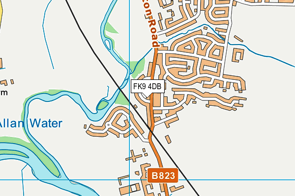 Map of DF10 LIMITED at district scale