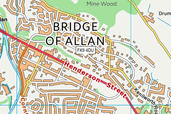 Map of ALLAN WATER HOMES (CHRYSTON) LIMITED at district scale